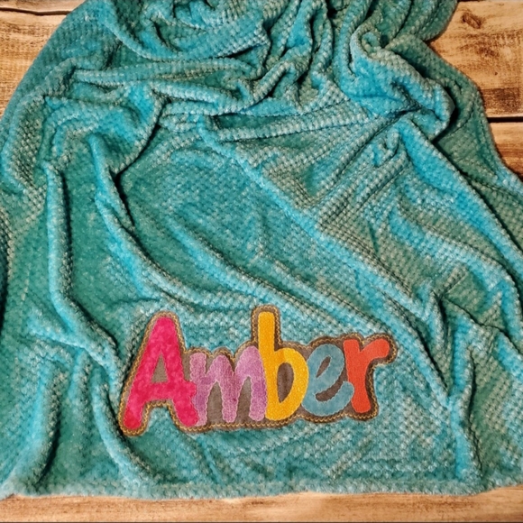 Personalized Custom Name Blanket Throw Great Gift - Picture 4 of 6